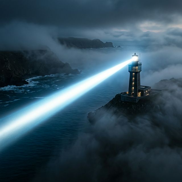 Phare perçant le brouillard financier